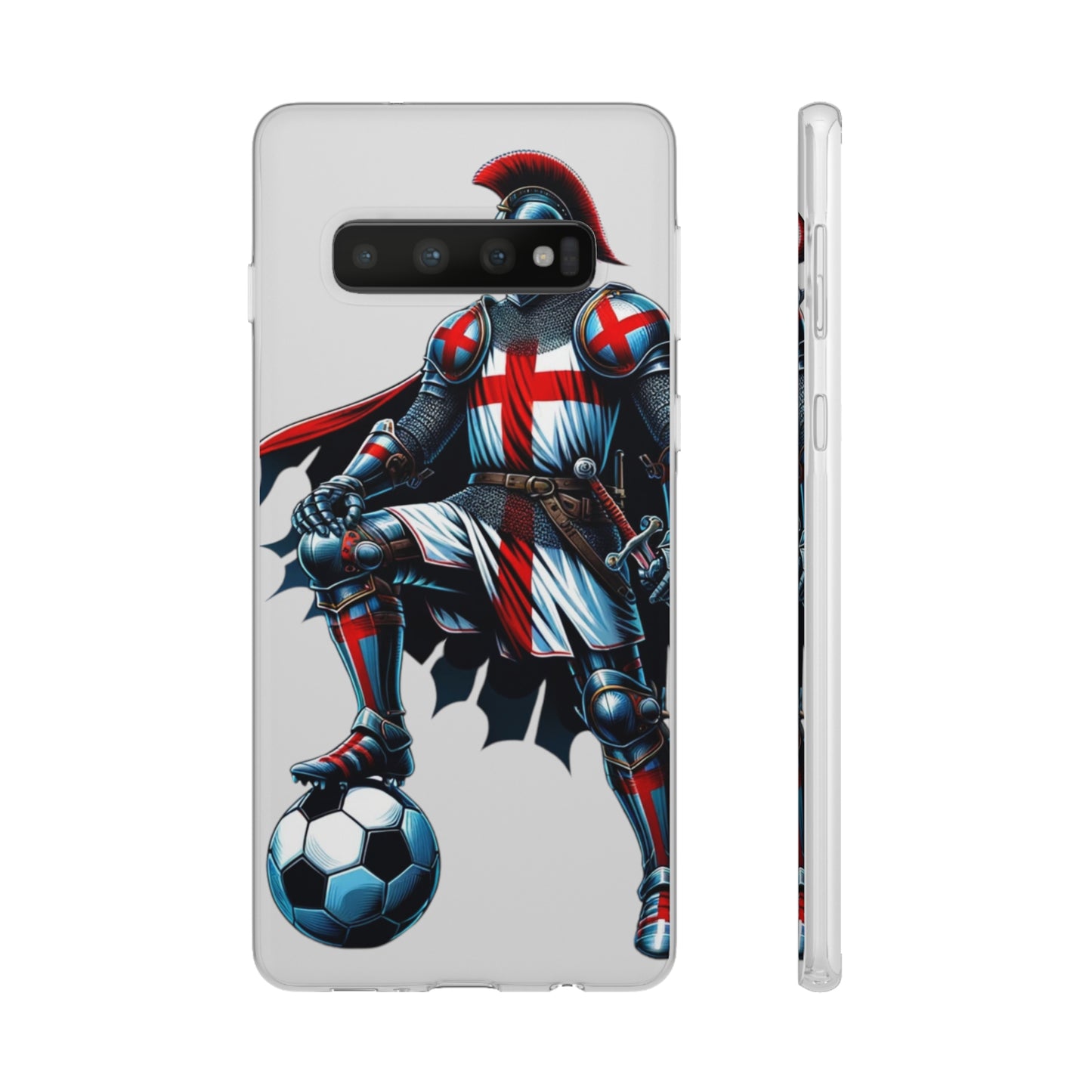 English Knight Flexi Case Semi-transparent