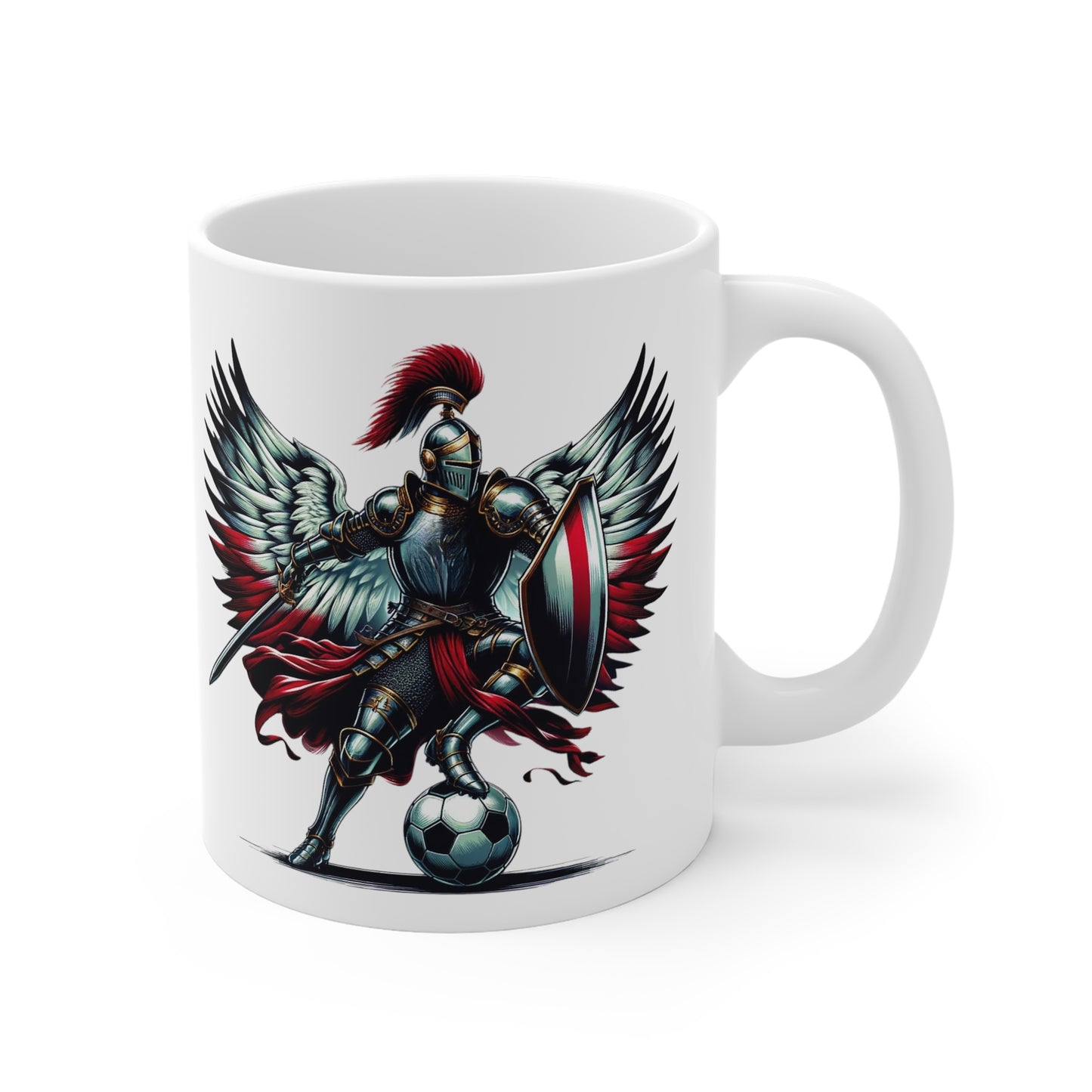 Polish Knight White Mug 0.33l