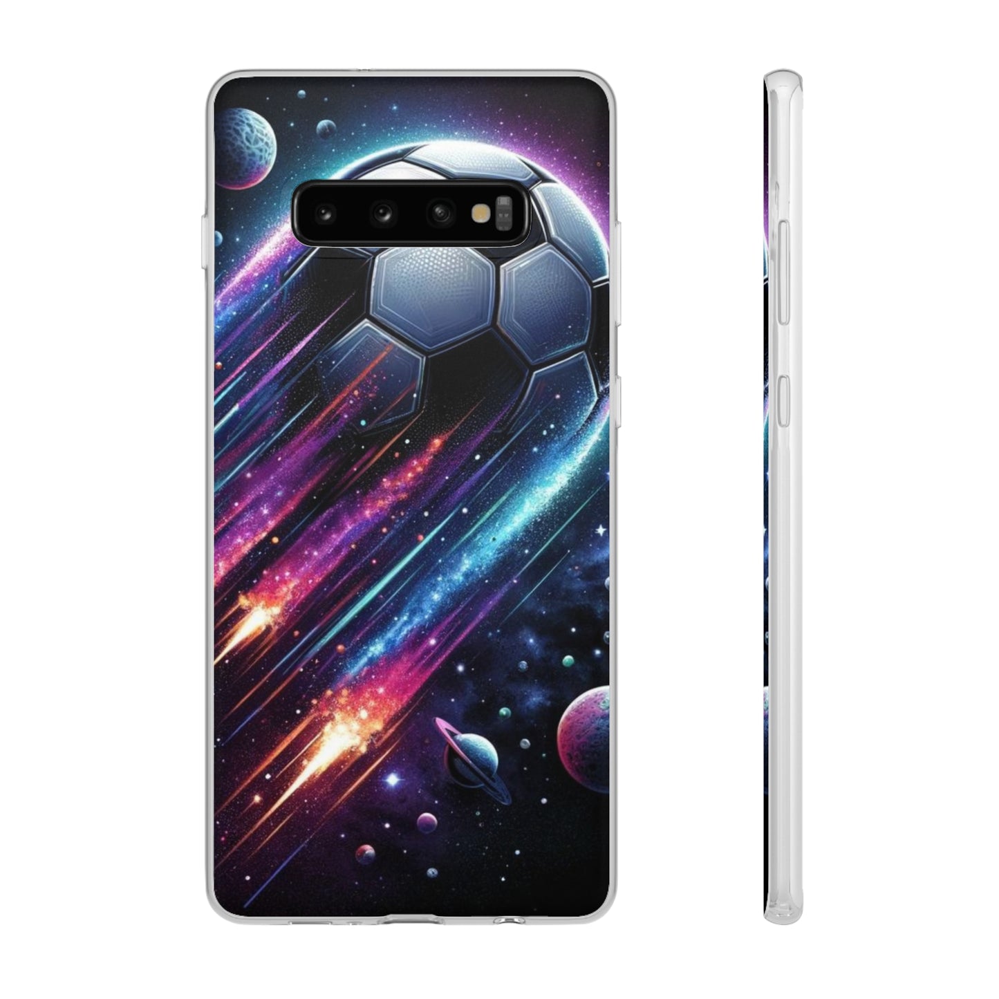 Football Magic Flexi Phone Case Semi-transparent