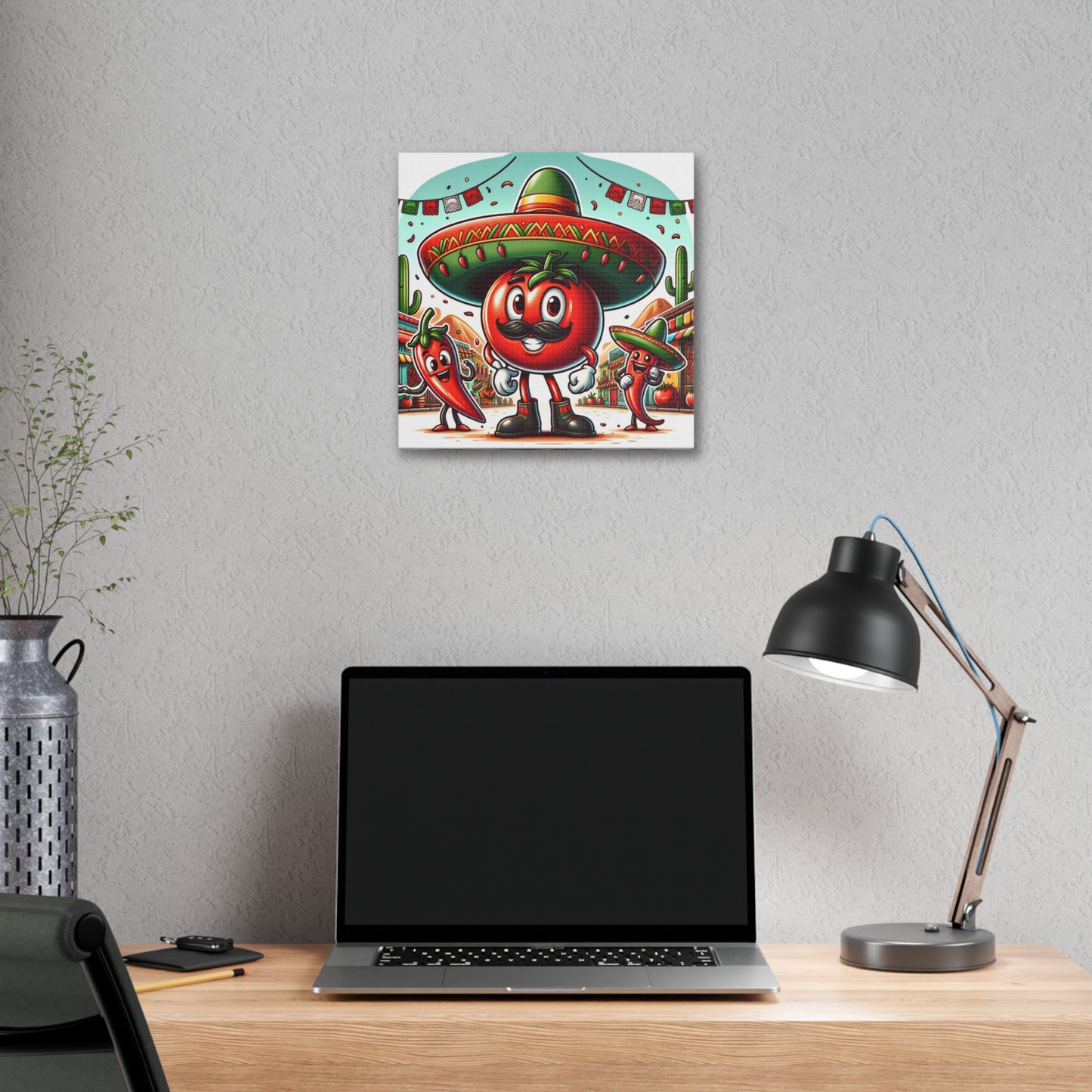 Mexican Tomato Classic Stretched Canvas