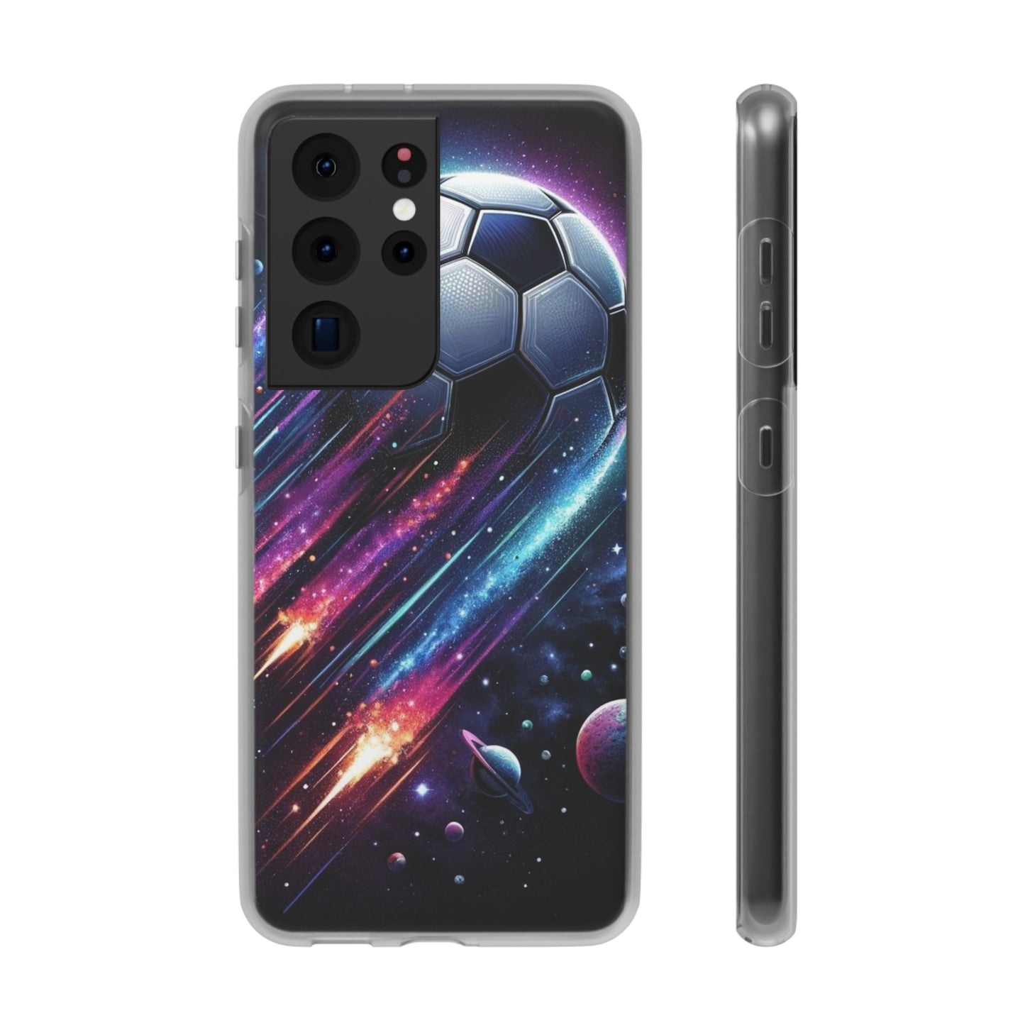 Football Magic Flexi Phone Case Semi-transparent