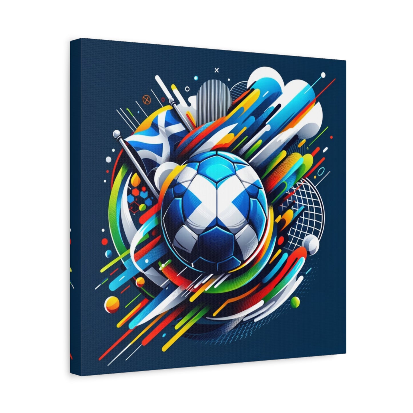 Scotland Football Matte Canvas, Stretched, 1.25"