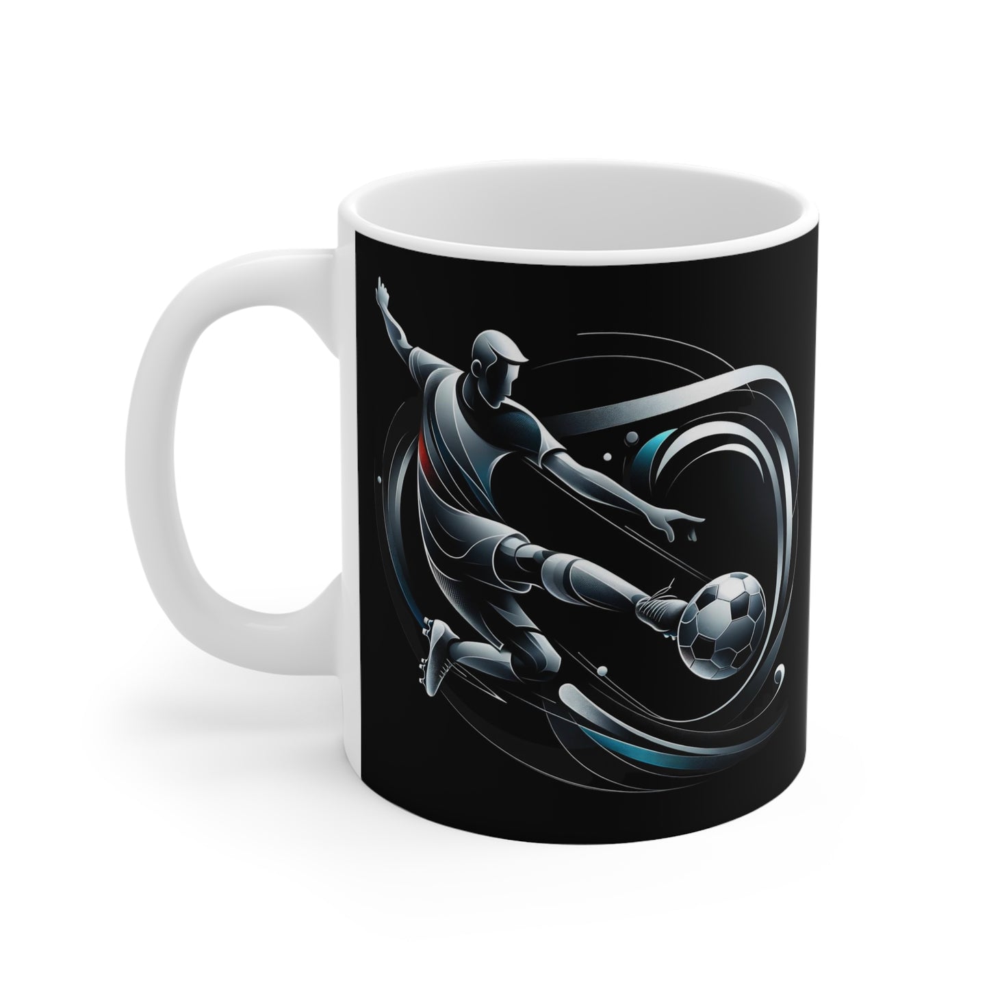 Football Magic 11oz White/Black Mug