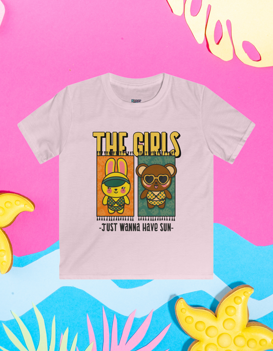 The Girls Summer Kids Soft style Tee