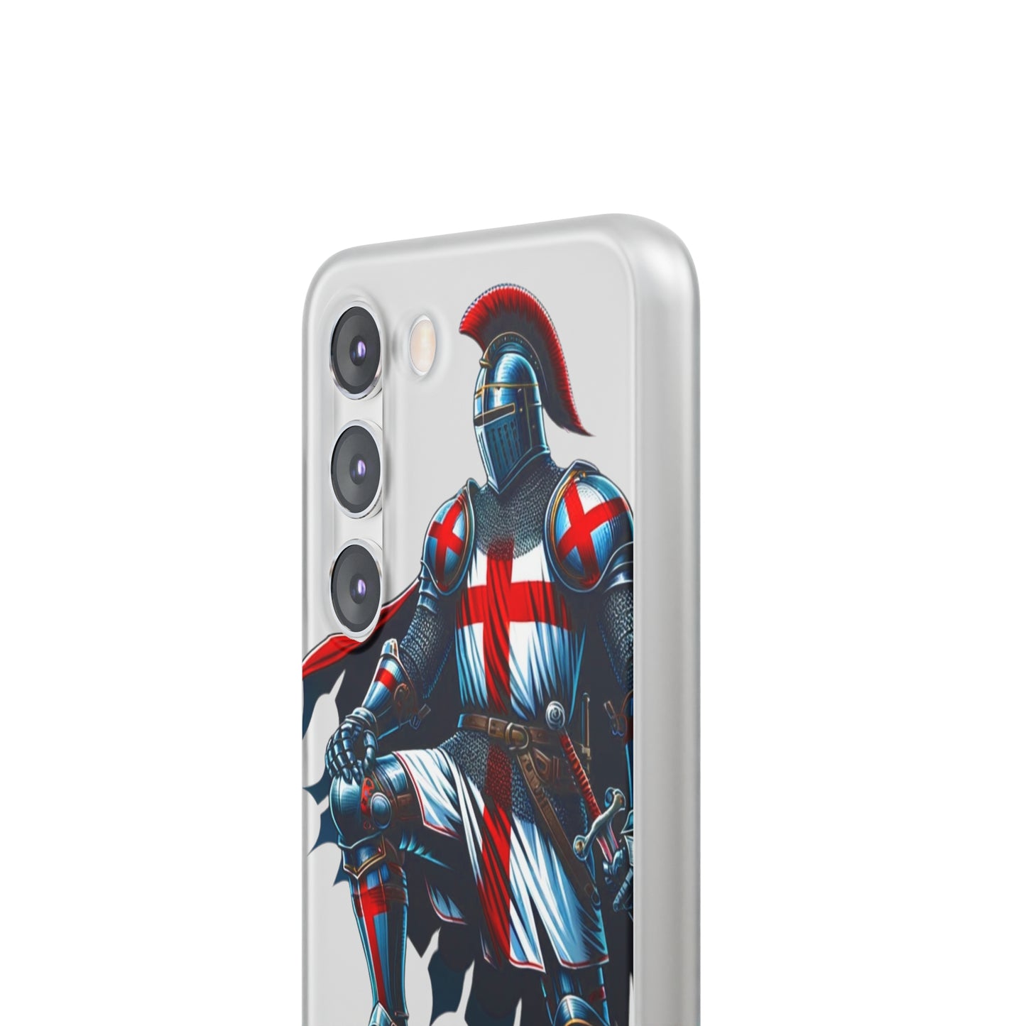 English Knight Flexi Case Semi-transparent