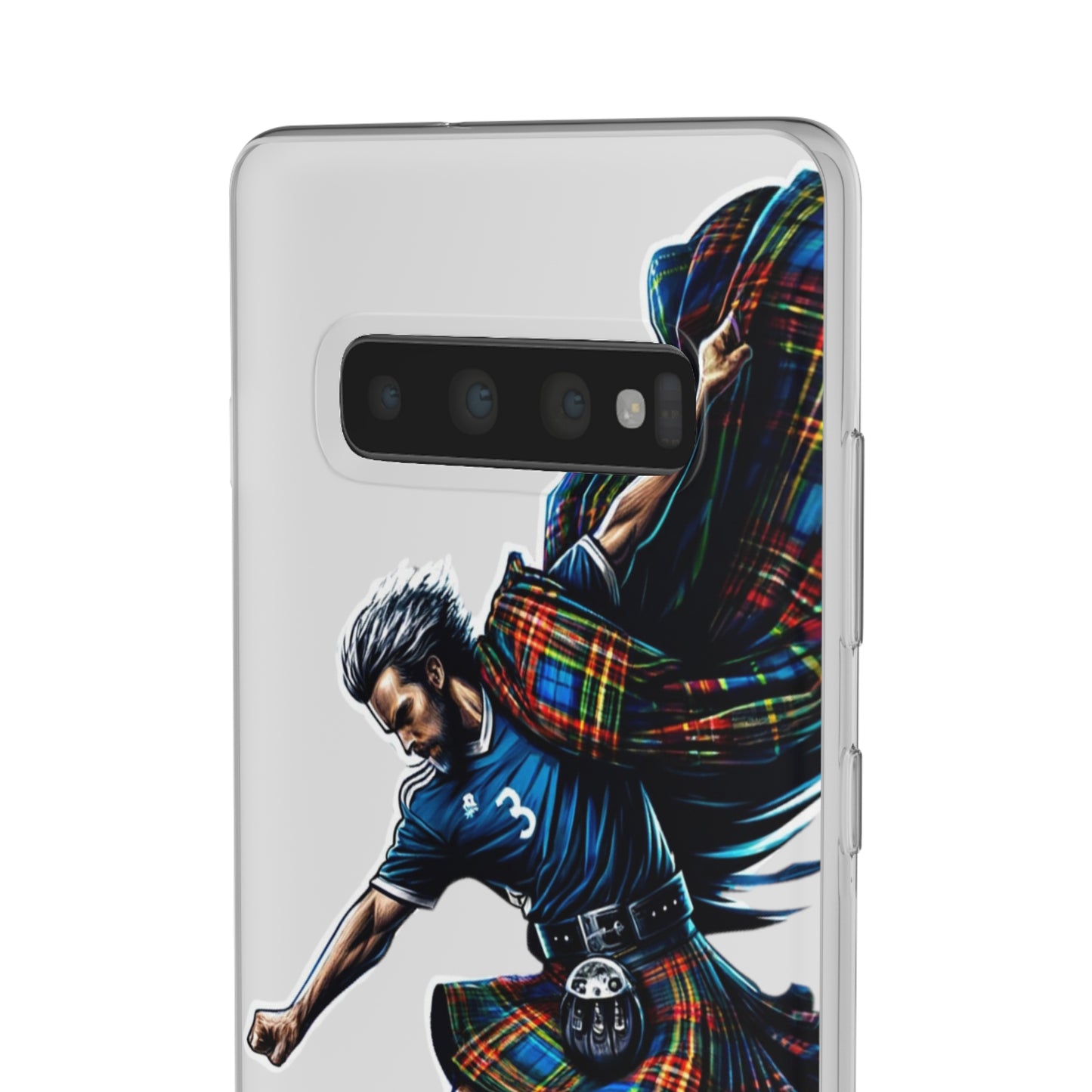 Scottish footballer Flexi Case Semi-transparent