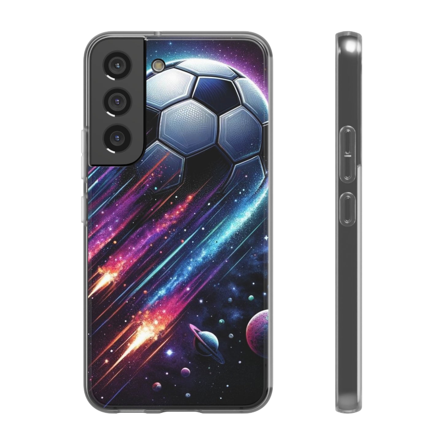 Football Magic Flexi Phone Case Semi-transparent