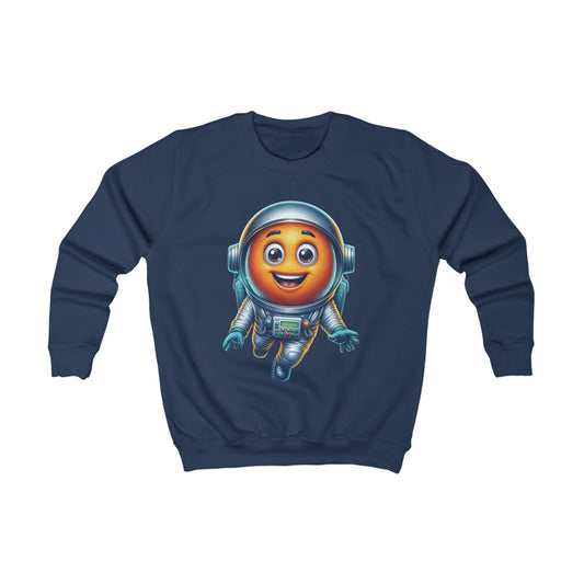 Orange Cosmonaut Sweatshirt Oxford Navy