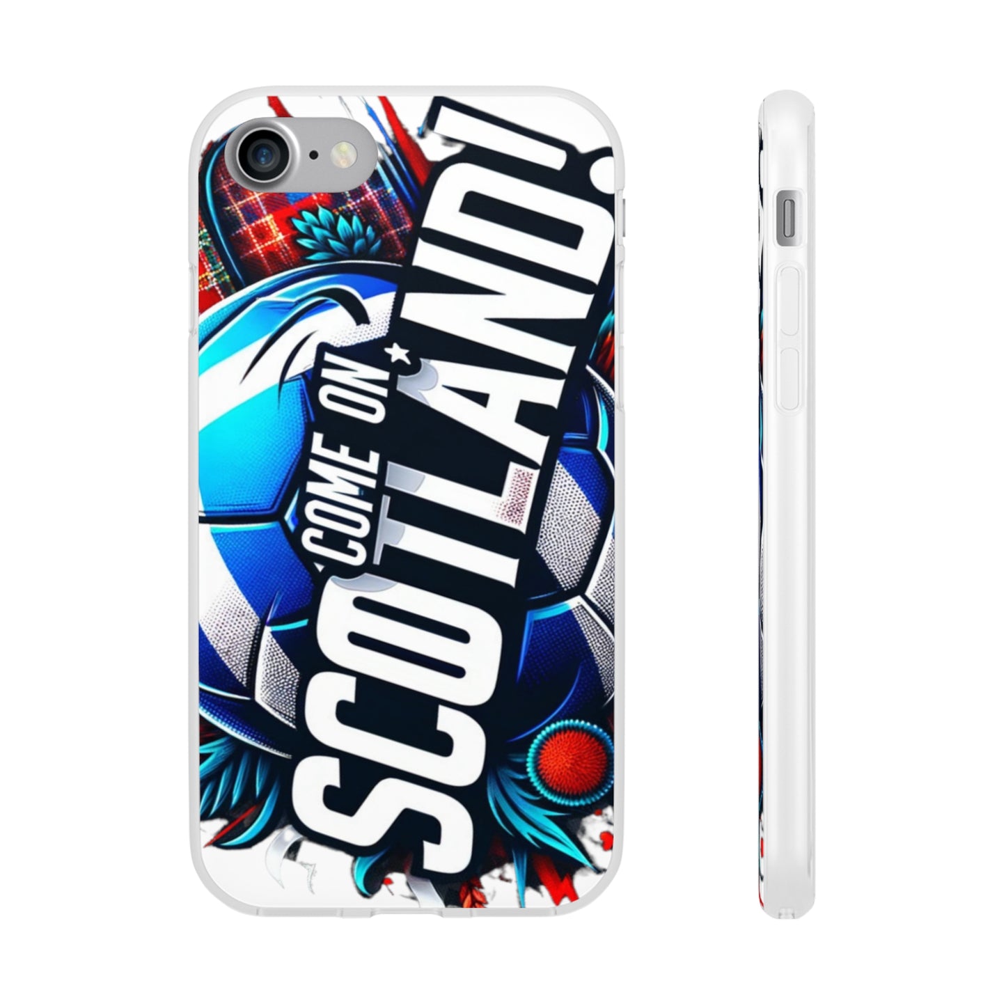 Come on Scotland Flexi Case Semi-transparent