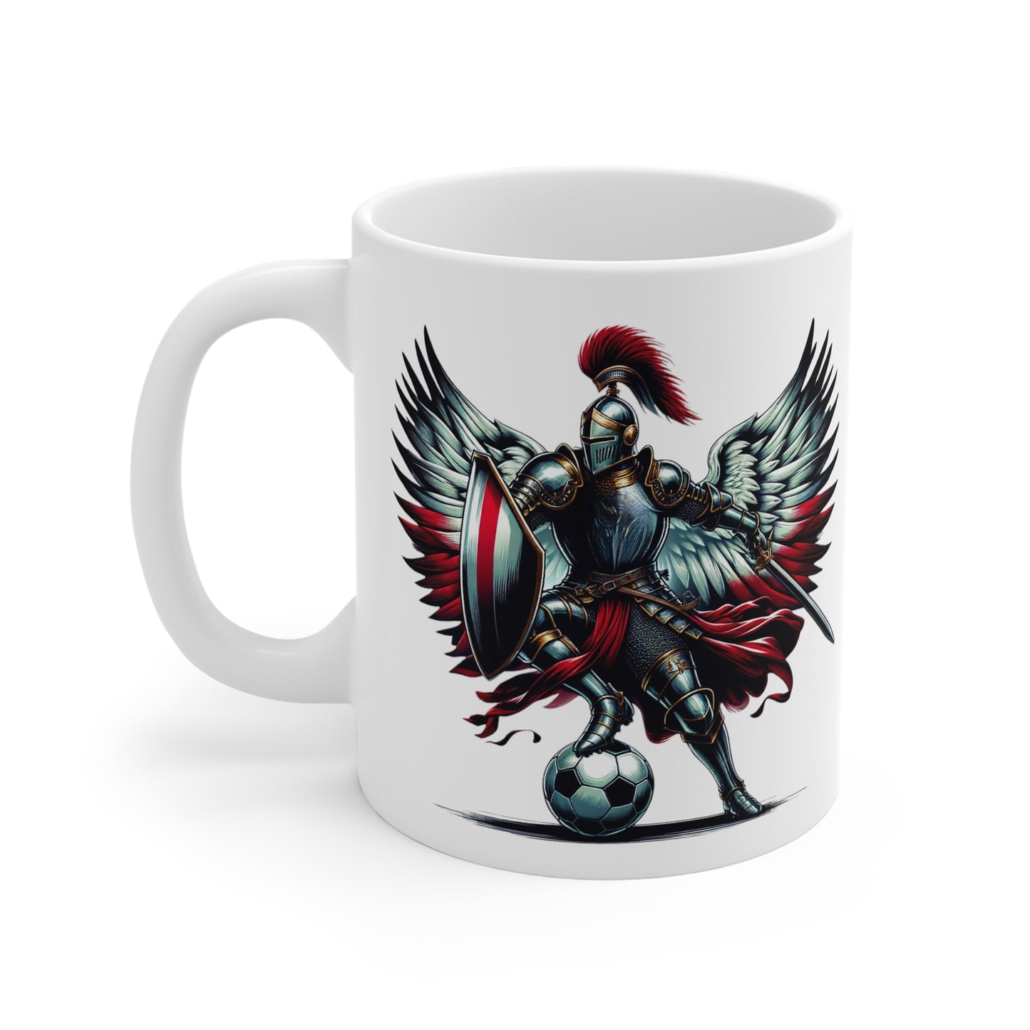 Polish Knight White Mug 0.33l