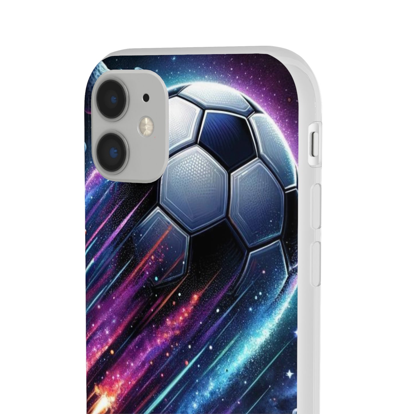 Football Magic Flexi Phone Case Semi-transparent