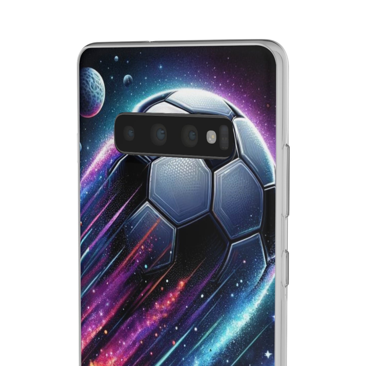 Football Magic Flexi Phone Case Semi-transparent