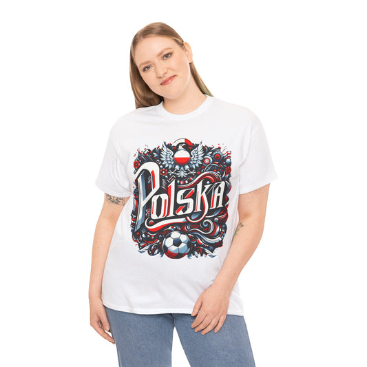 Poland Unisex Heavy Cotton T-Shirt