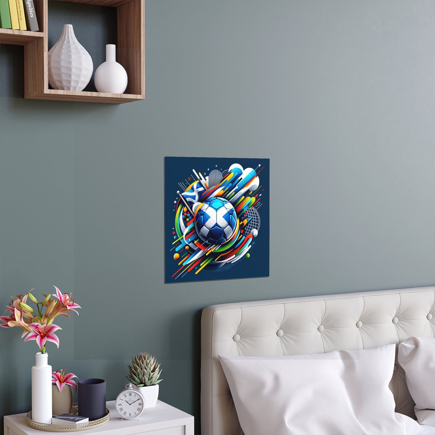 Scotland Indoor and Outdoor Silk Poster