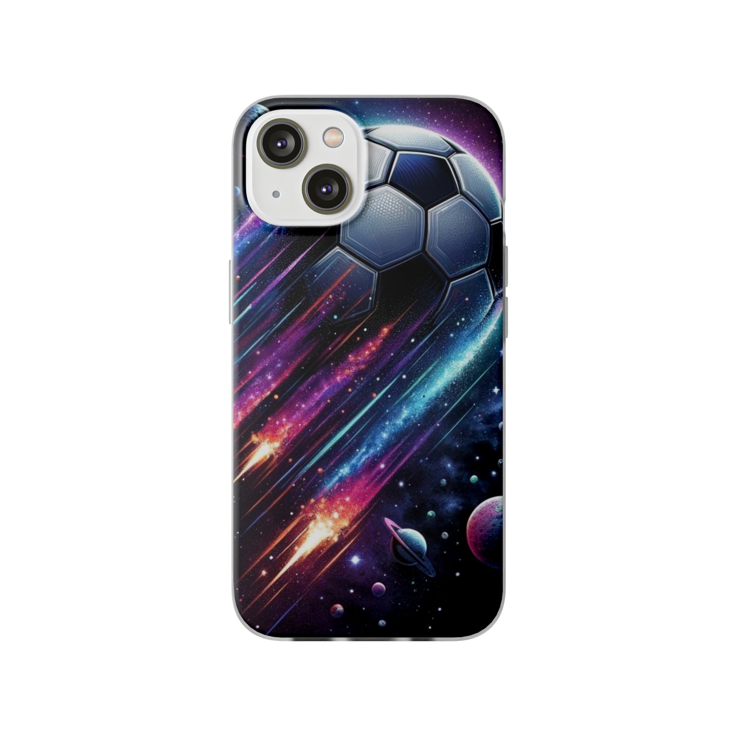 Football Magic Flexi Phone Case Semi-transparent