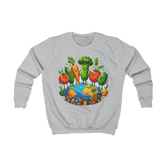 We are the Veggies Sweatshirt Heather Grey