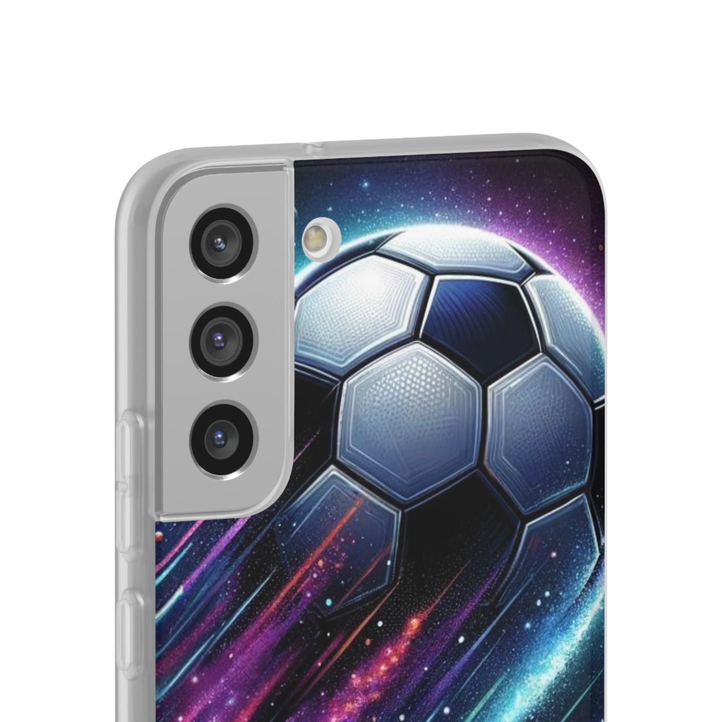 Football Magic Flexi Phone Case Semi-transparent