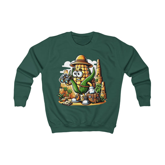 Corn Traveller Sweatshirt Bottle Green