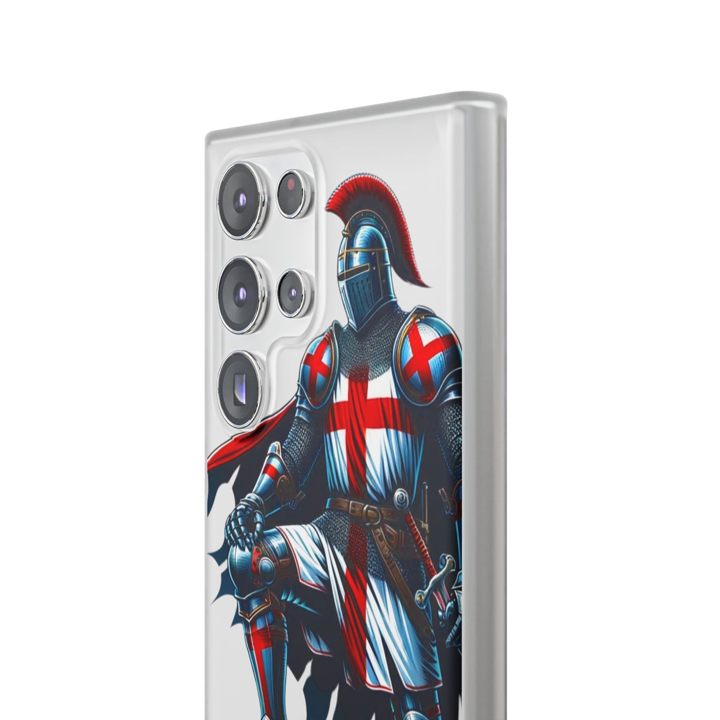 English Knight Flexi Case Semi-transparent