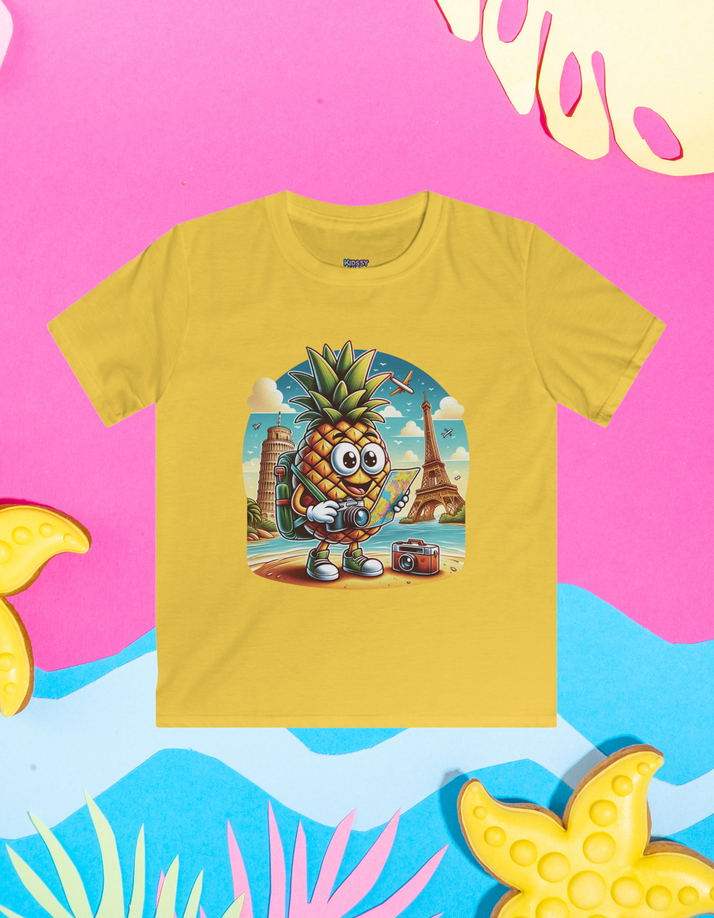 Pineapple tourist T-shirt Daisy