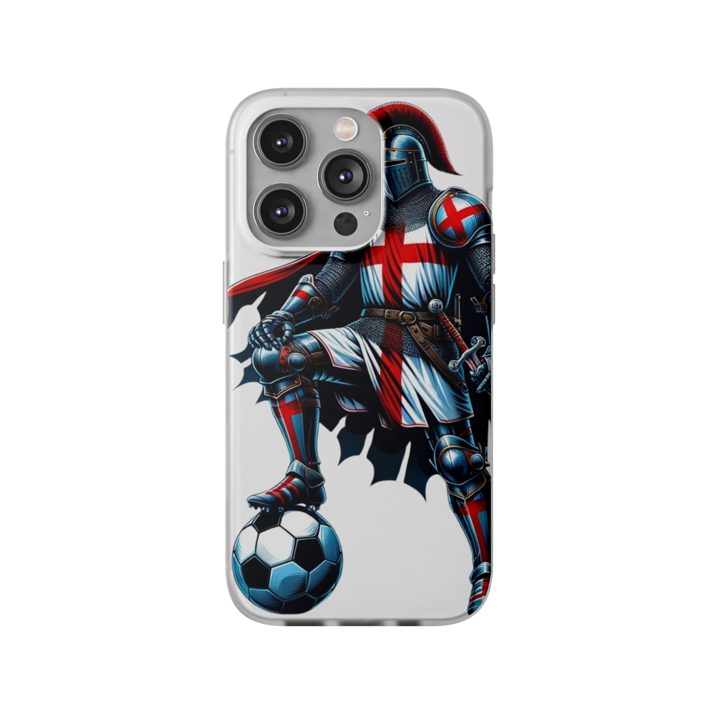 English Knight Flexi Case Semi-transparent