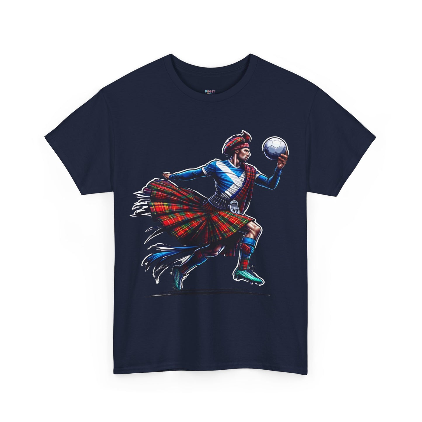 Scottish footballer Unisex Heavy Cotton T-shirt