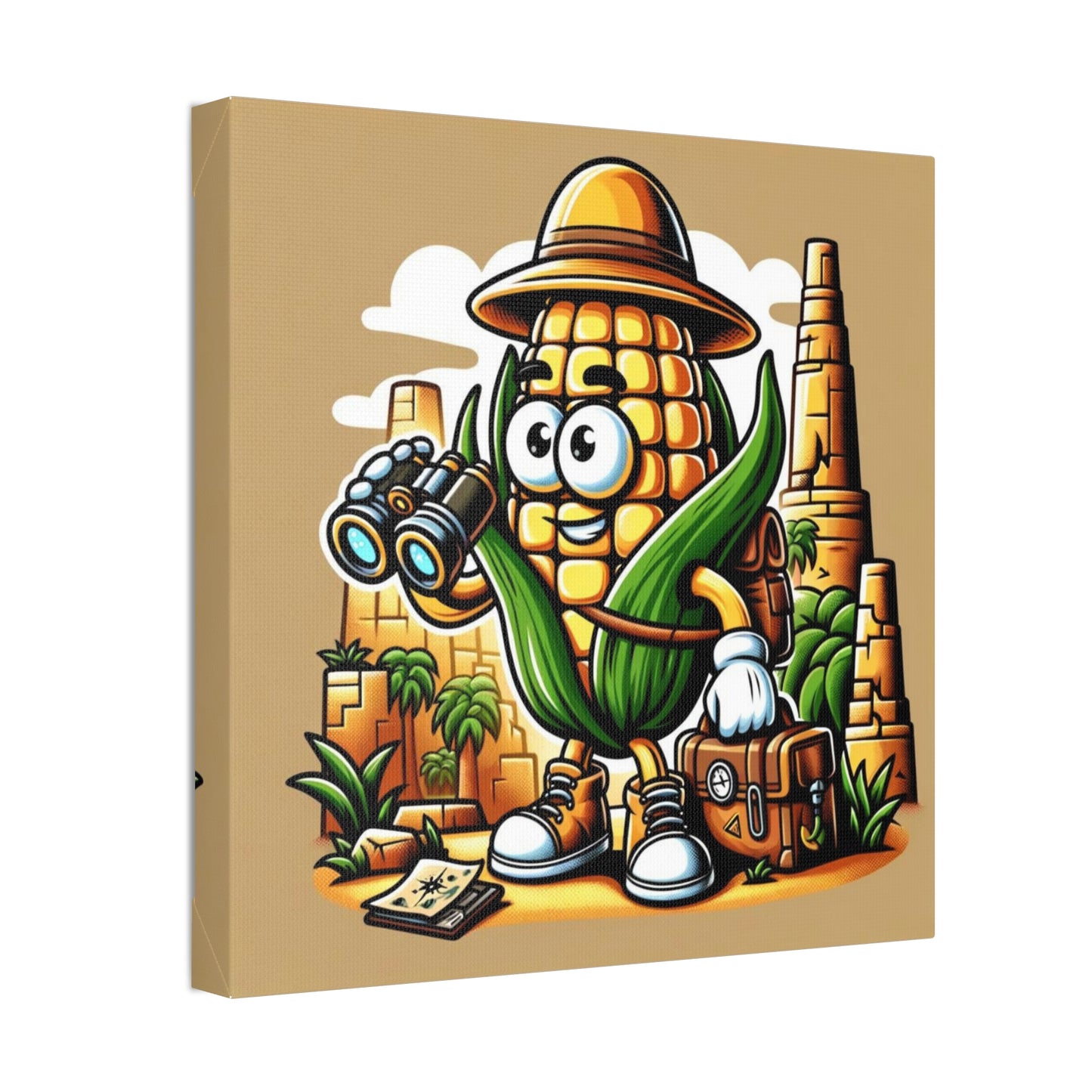 Corn Traveller Classic Stretched Canvas