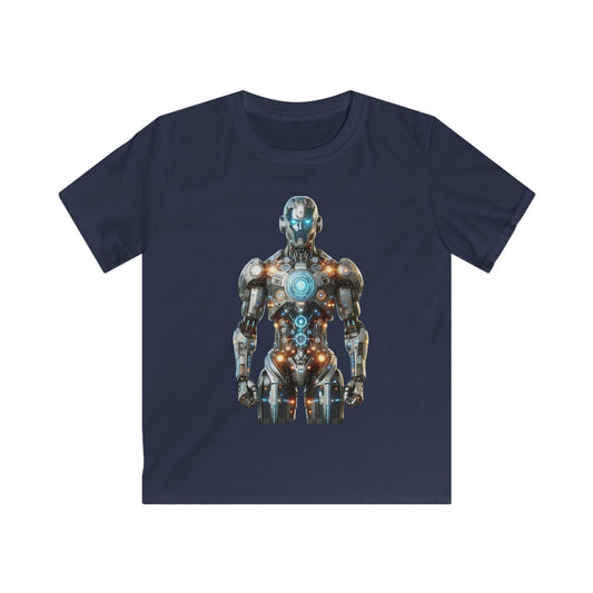 Future is here Robot 001 T-shirt Navy