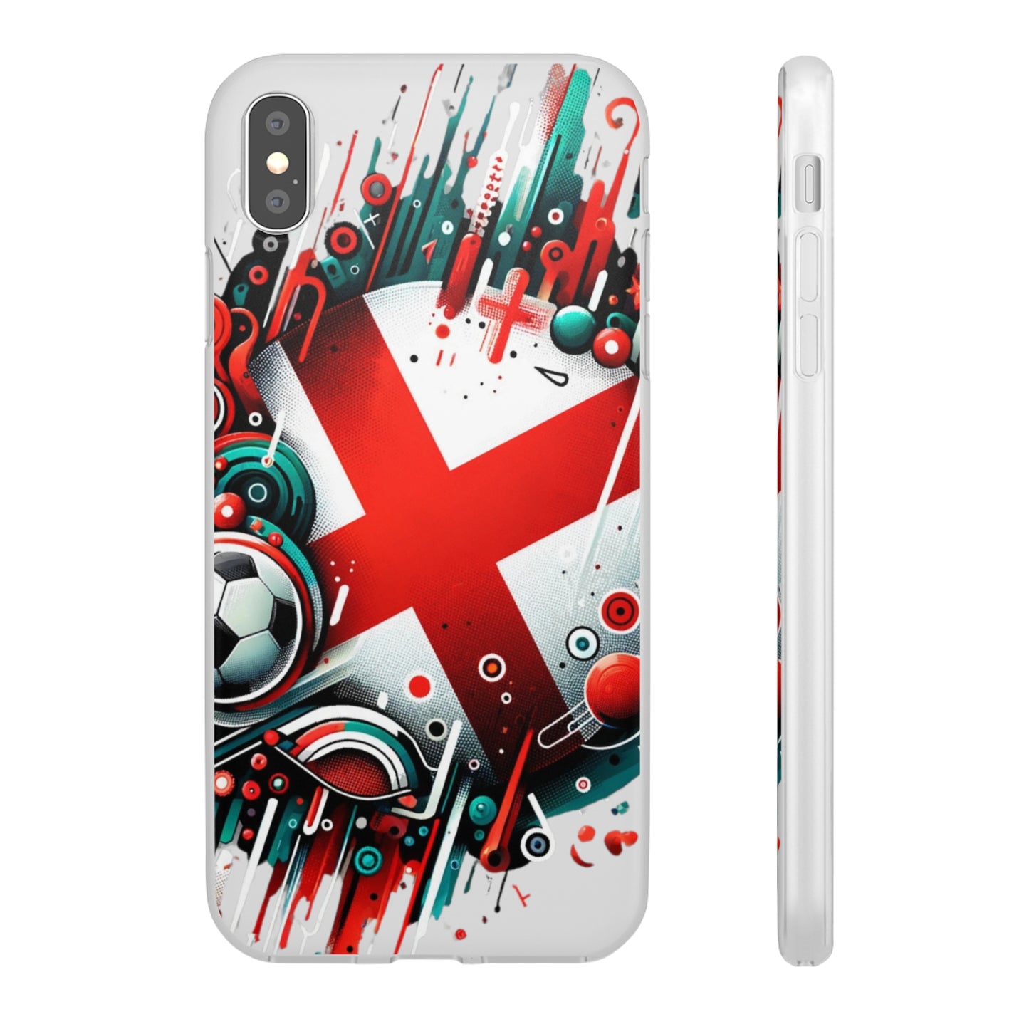 England Flexi Case Semi-transparent