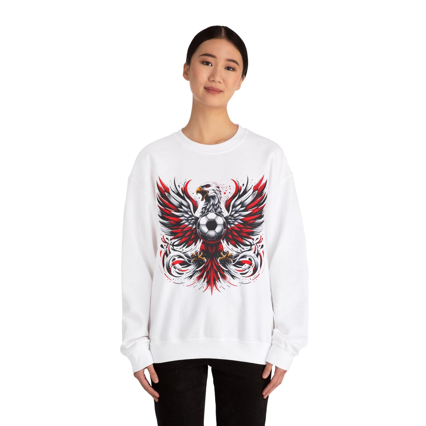 Polish Eagle Unisex Heavy Blend™ Crewneck Sweatshirt