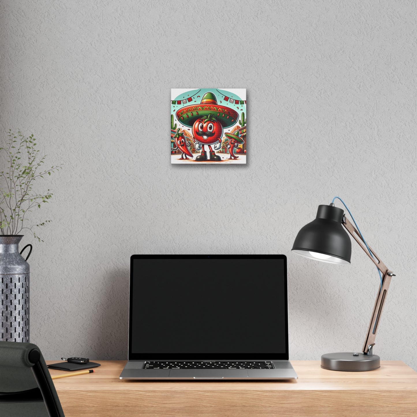 Mexican Tomato Classic Stretched Canvas