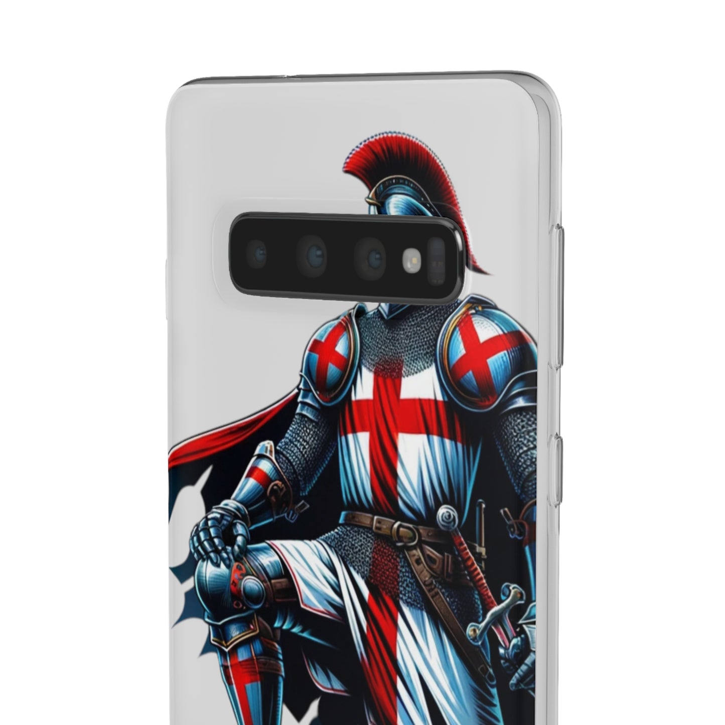 English Knight Flexi Case Semi-transparent