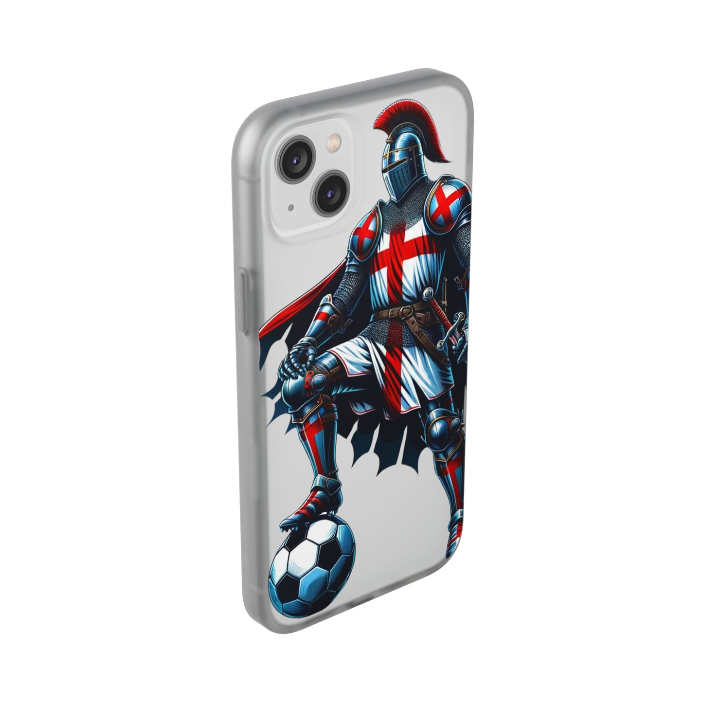 English Knight Flexi Case Semi-transparent