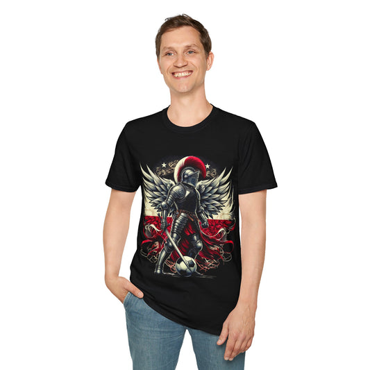 Polish Football Knight Unisex Soft style T-Shirt