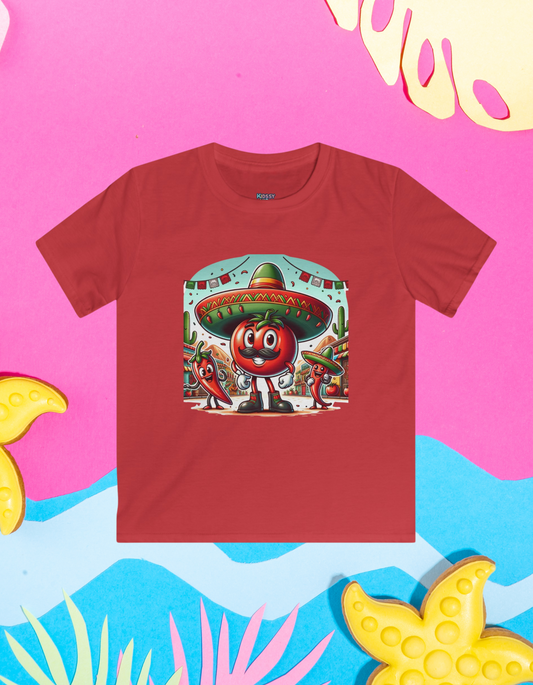 Mexican Tomato T-shirt Red