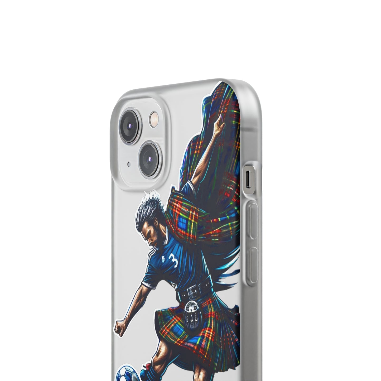 Scottish footballer Flexi Case Semi-transparent