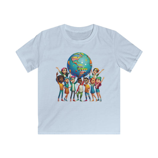 We are the future T-shirt Light Blue