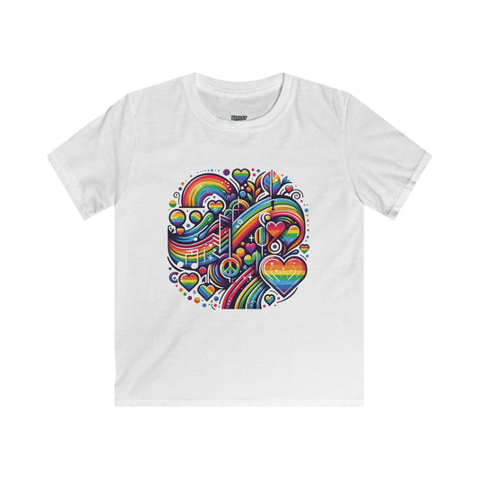 Rainbow Love Kids T-shirts