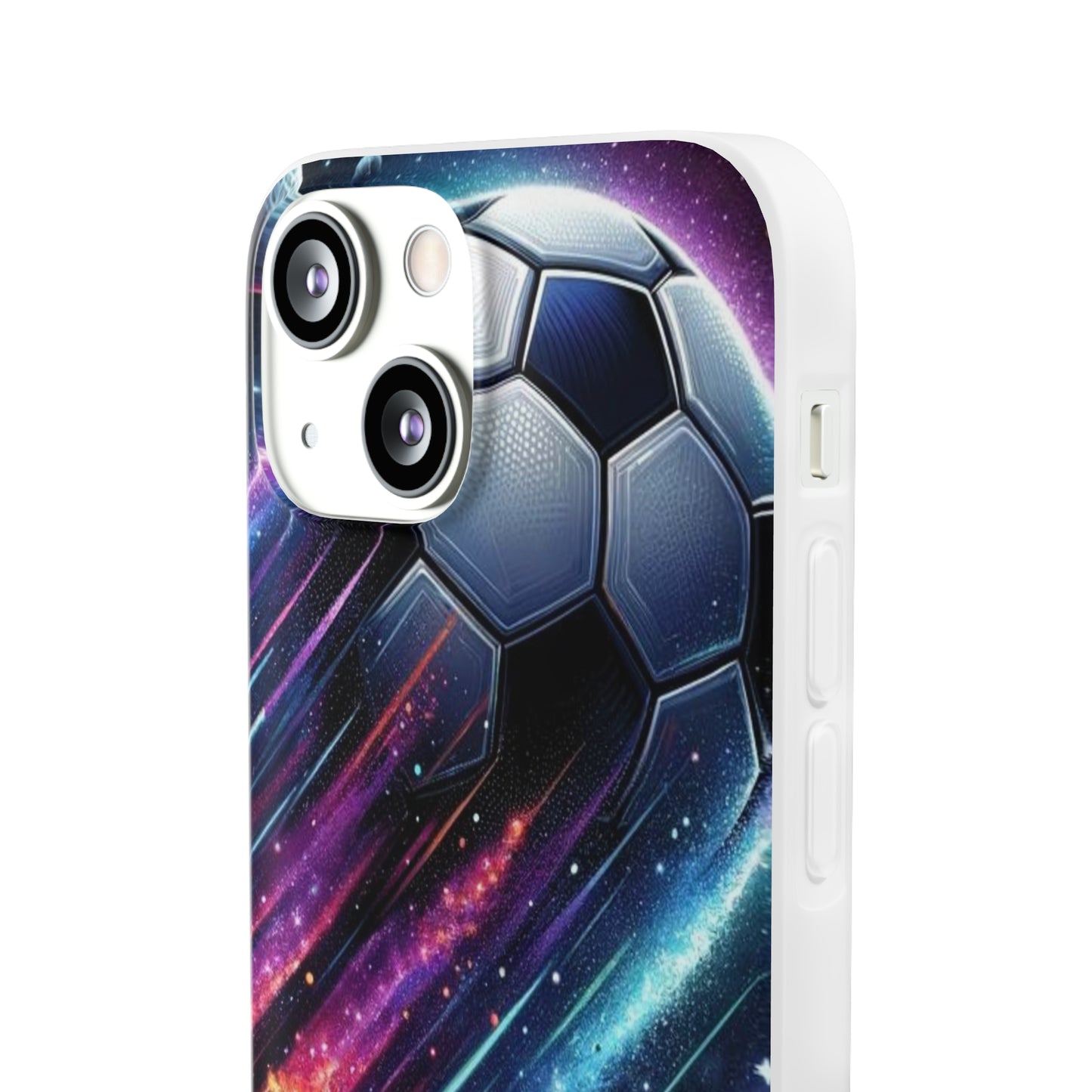 Football Magic Flexi Phone Case Semi-transparent