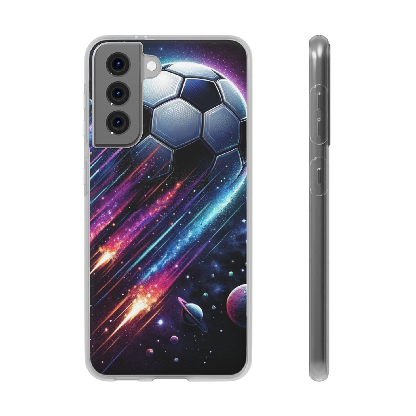 Football Magic Flexi Phone Case Semi-transparent